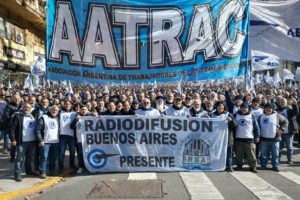 Radiodifusión Buenos Aires se moviliza en defensa del trabajo
